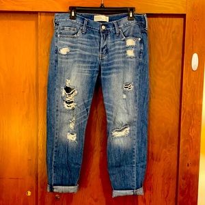 Size 8 Abercrombie and Fitch boyfriend jeans